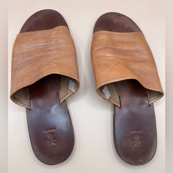 FRYE Leather Slides - Picture 3 of 11